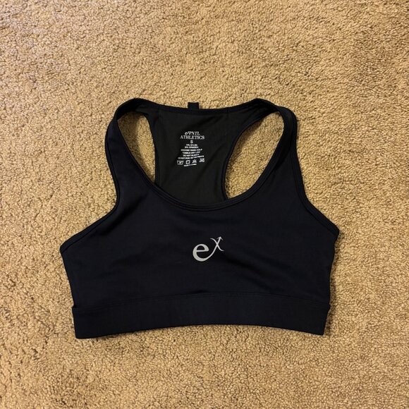 Expntl Midnight Black Sports Bra - Picture 1 of 2